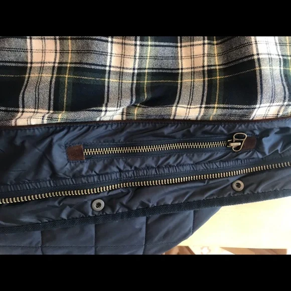 Polo Ralph Lauren Vintage Men’s Quilted Jacket L & XL Navy Blue